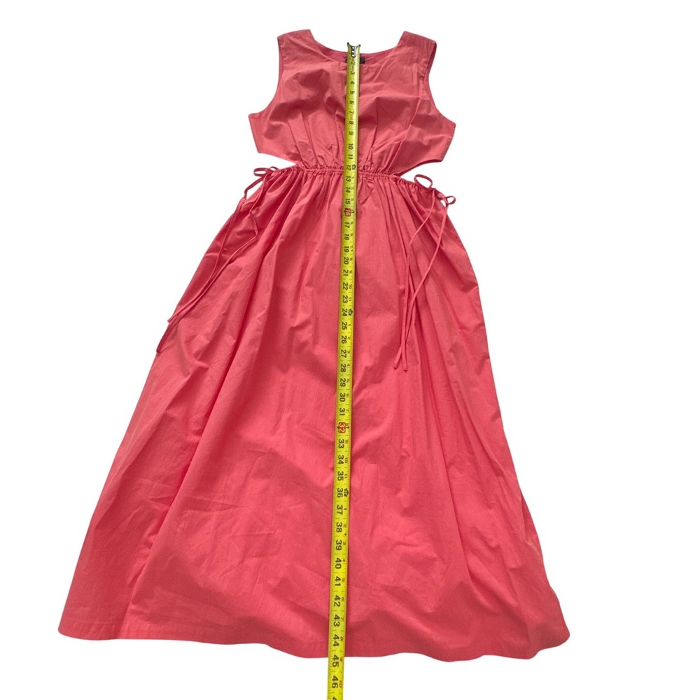 RAILS Yvette Sleeveless Cutout Maxi Dress Coral Pink Small - Picture 8 of 8